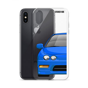 Light Blue Acura Integra - iPhone Case