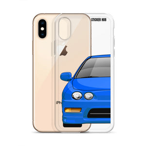 Light Blue Acura Integra - iPhone Case