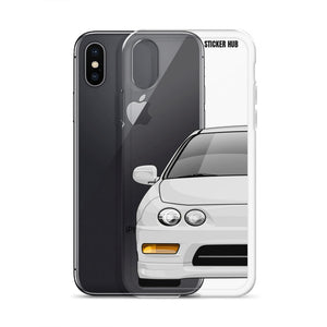 White Acura Integra - iPhone Case