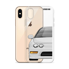 Load image into Gallery viewer, White Acura Integra - iPhone Case