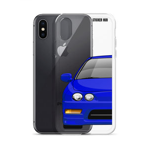 Blue Acura Integra - iPhone Case