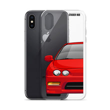 Load image into Gallery viewer, Red Acura Integra - iPhone Case