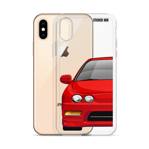 Red Acura Integra - iPhone Case