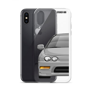 Silver Acura Integra - iPhone Case