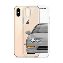 Load image into Gallery viewer, Silver Acura Integra - iPhone Case