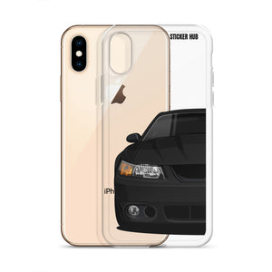 Black 03-04 Mustang SVT Cobra - iPhone Case