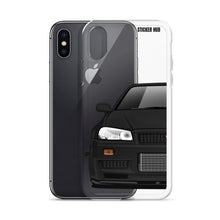 Load image into Gallery viewer, Black R34 Nissan GTR - iPhone Case