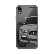 Load image into Gallery viewer, Gray Mustang GT350 - iPhone Case