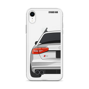 Silver B8.5 Audi S4 - iPhone Case