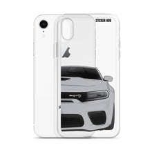 Load image into Gallery viewer, Silver Charger Hellcat (Widebody) - iPhone Case