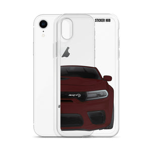 Octane Red Charger Hellcat (Widebody) - iPhone Case