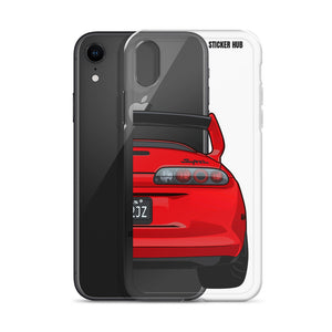 Red Toyota Supra - iPhone Case