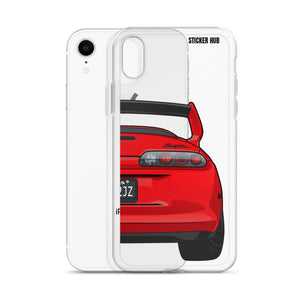 Red Toyota Supra - iPhone Case