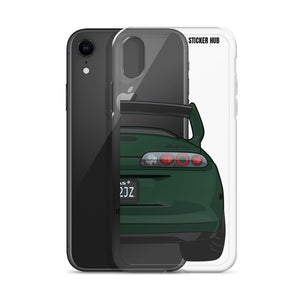 Green Toyota Supra - iPhone Case