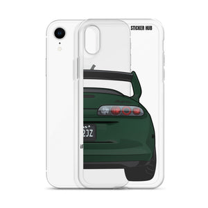 Green Toyota Supra - iPhone Case