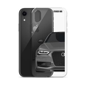 Monsoon Gray B8.5 Audi S4 - iPhone Case