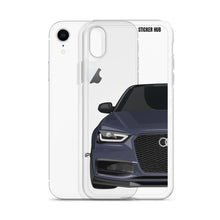 Load image into Gallery viewer, Moonlight Blue B8.5 Audi S4 - iPhone Case