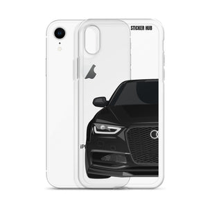 Black B8.5 Audi S4 - iPhone Case