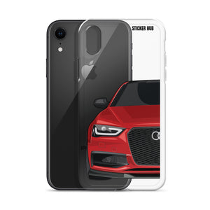 Misano Red B8.5 Audi S4 - iPhone Case