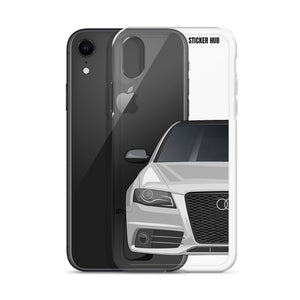 Silver B8 Audi S4 - iPhone Case