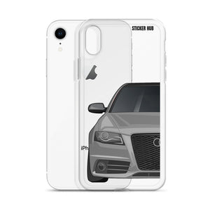 Quartz Gray B8 Audi S4 - iPhone Case