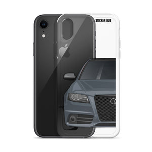 Meteor Gray B8 Audi S4 - iPhone Case