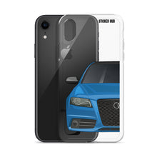 Load image into Gallery viewer, Sprint Blue B8 Audi S4 - iPhone Case