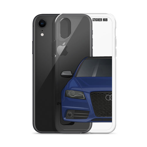 Estoril Blue B8 Audi S4 - iPhone Case