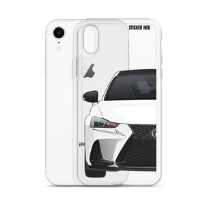 White Lexus IS300 - iPhone Case