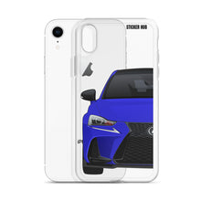 Load image into Gallery viewer, Ultrasonic Blue Lexus IS300 - iPhone Case