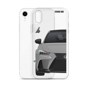 Silver Lexus IS300 - iPhone Case