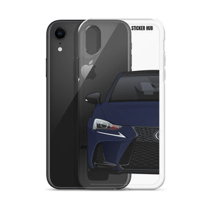 Nightfall Blue Lexus IS300 - iPhone Case