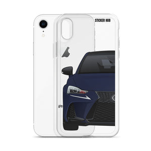 Nightfall Blue Lexus IS300 - iPhone Case