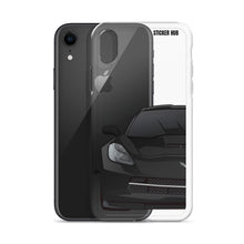 Load image into Gallery viewer, Black C7 Corvette Stingray - iPhone Case