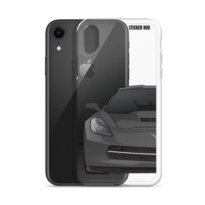 Gray C7 Corvette Stingray - iPhone Case