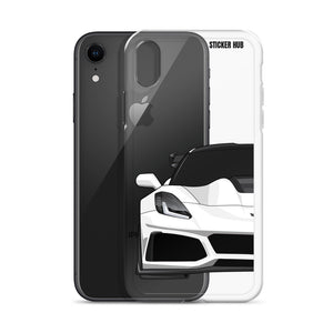 White C7 Corvette Zr1 - iPhone Case