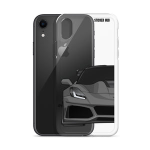 Gray C7 Corvette Zr1 - iPhone Case