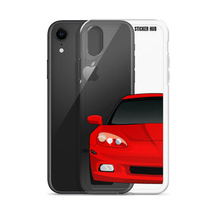 Victory Red C6 Corvette - iPhone Case