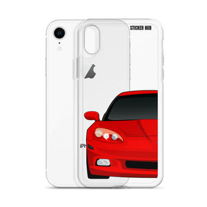 Victory Red C6 Corvette - iPhone Case