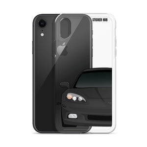 Black C6 Corvette - iPhone Case