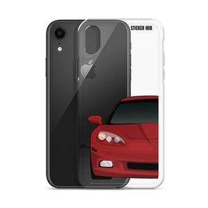 Monterey Red C6 Corvette - iPhone Case