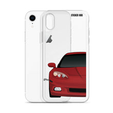 Load image into Gallery viewer, Monterey Red C6 Corvette - iPhone Case