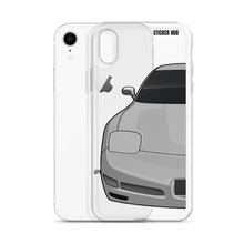 Load image into Gallery viewer, Silver C5 Corvette Z06 - iPhone Case