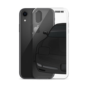 Black C5 Corvette Z06 - iPhone Case