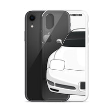 Load image into Gallery viewer, White C5 Corvette Z06 - iPhone Case