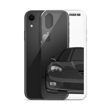 Load image into Gallery viewer, Black C6 Corvette Z06 - iPhone Case