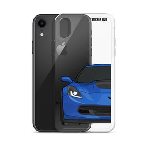 Laguna Blue C7 Corvette Z06 - iPhone Case