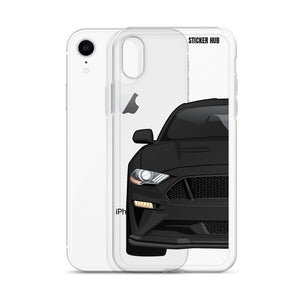 Black 18-21 Mustang 5.0 - iPhone Case