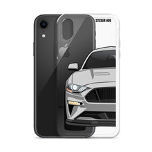 Load image into Gallery viewer, Silver 18-21 Mustang 5.0 - iPhone Case