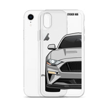 Load image into Gallery viewer, Silver 18-21 Mustang 5.0 - iPhone Case